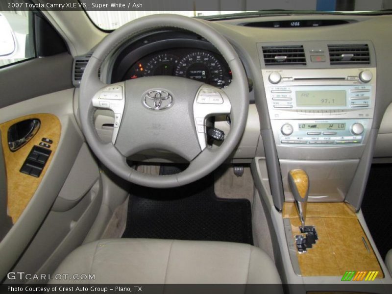 Super White / Ash 2007 Toyota Camry XLE V6