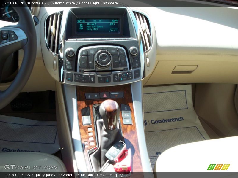 Summit White / Cocoa/Light Cashmere 2010 Buick LaCrosse CXL