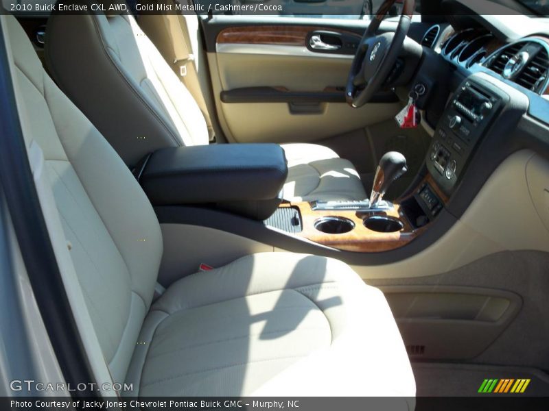 Gold Mist Metallic / Cashmere/Cocoa 2010 Buick Enclave CXL AWD