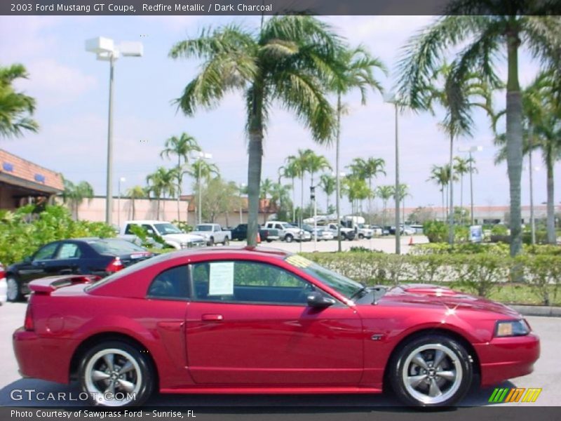 Redfire Metallic / Dark Charcoal 2003 Ford Mustang GT Coupe