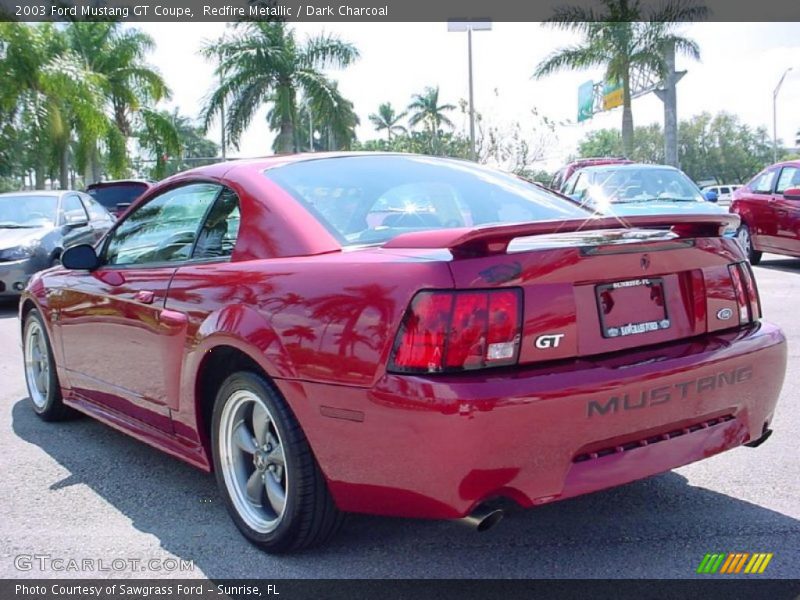 Redfire Metallic / Dark Charcoal 2003 Ford Mustang GT Coupe