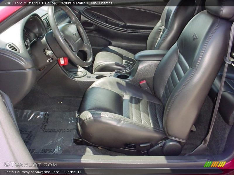 Redfire Metallic / Dark Charcoal 2003 Ford Mustang GT Coupe