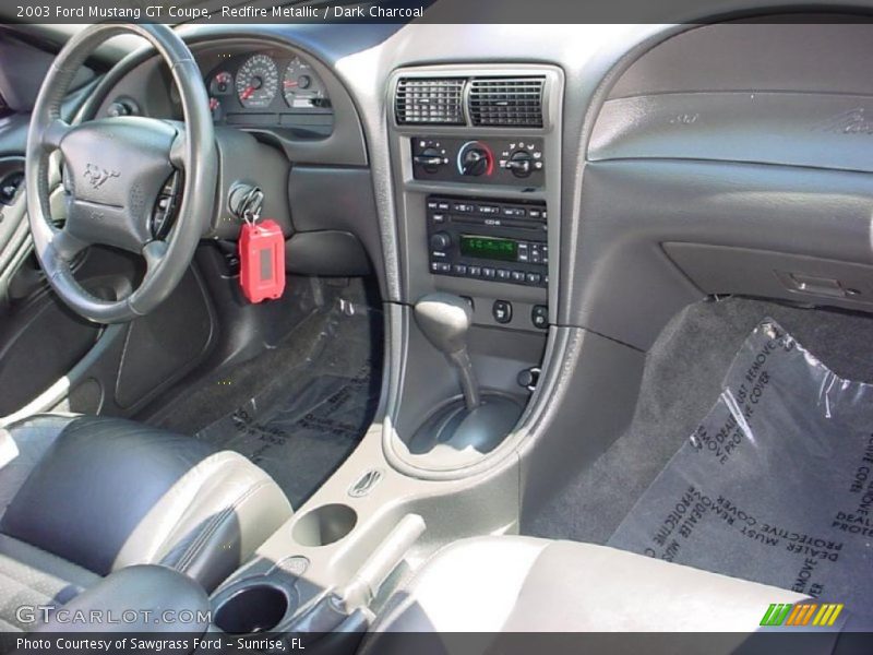 Redfire Metallic / Dark Charcoal 2003 Ford Mustang GT Coupe