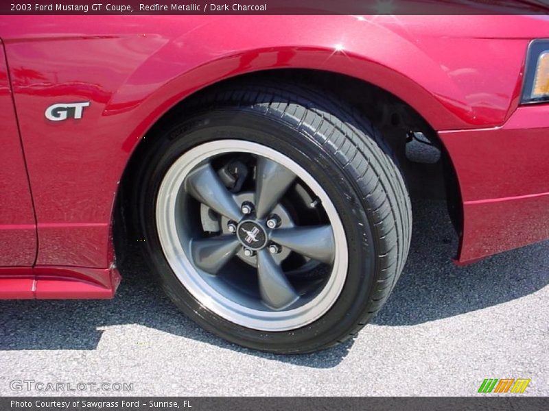 Redfire Metallic / Dark Charcoal 2003 Ford Mustang GT Coupe