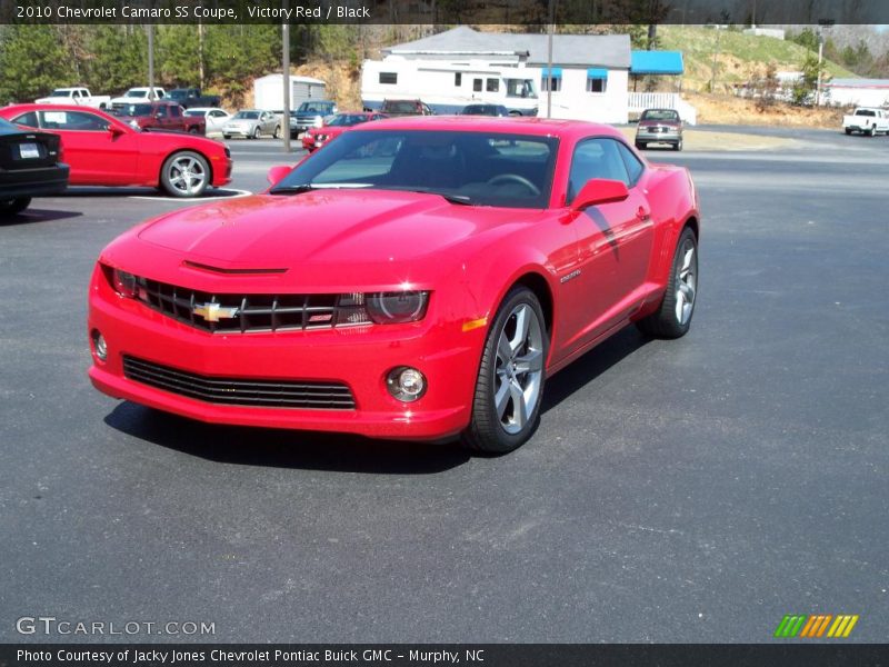 Victory Red / Black 2010 Chevrolet Camaro SS Coupe