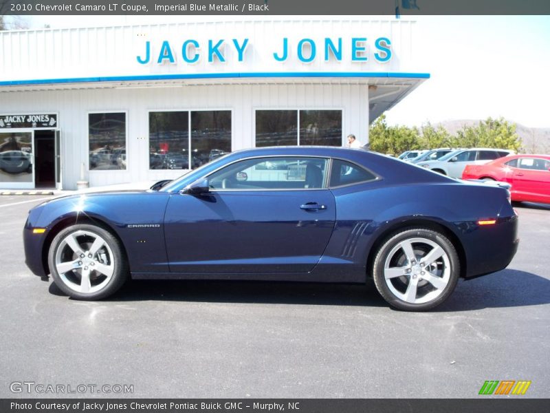 Imperial Blue Metallic / Black 2010 Chevrolet Camaro LT Coupe