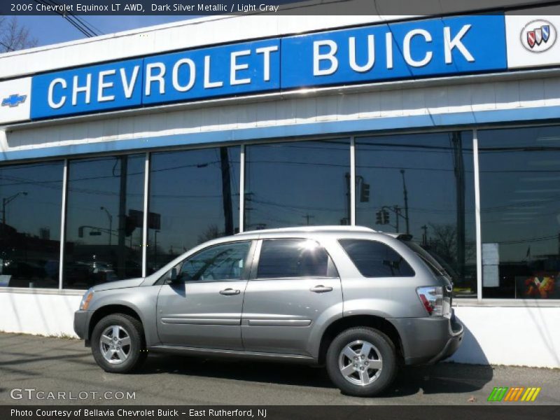 Dark Silver Metallic / Light Gray 2006 Chevrolet Equinox LT AWD