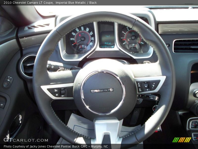 Imperial Blue Metallic / Black 2010 Chevrolet Camaro LT Coupe