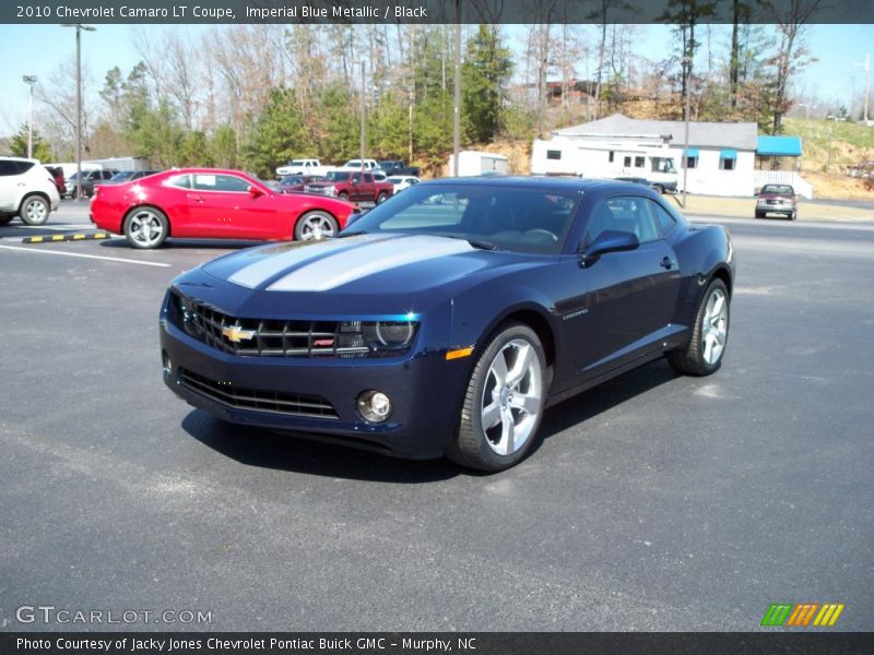 Imperial Blue Metallic / Black 2010 Chevrolet Camaro LT Coupe