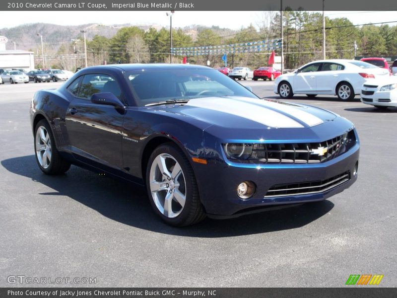 Imperial Blue Metallic / Black 2010 Chevrolet Camaro LT Coupe