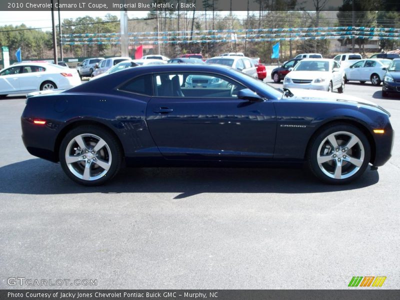 Imperial Blue Metallic / Black 2010 Chevrolet Camaro LT Coupe