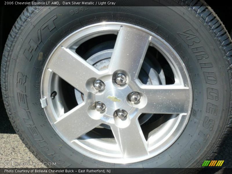 Dark Silver Metallic / Light Gray 2006 Chevrolet Equinox LT AWD