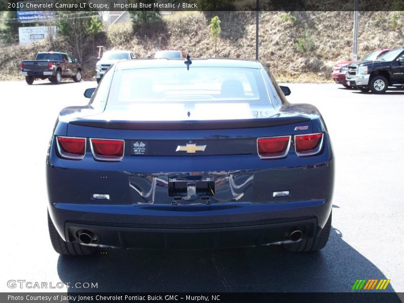 Imperial Blue Metallic / Black 2010 Chevrolet Camaro LT Coupe