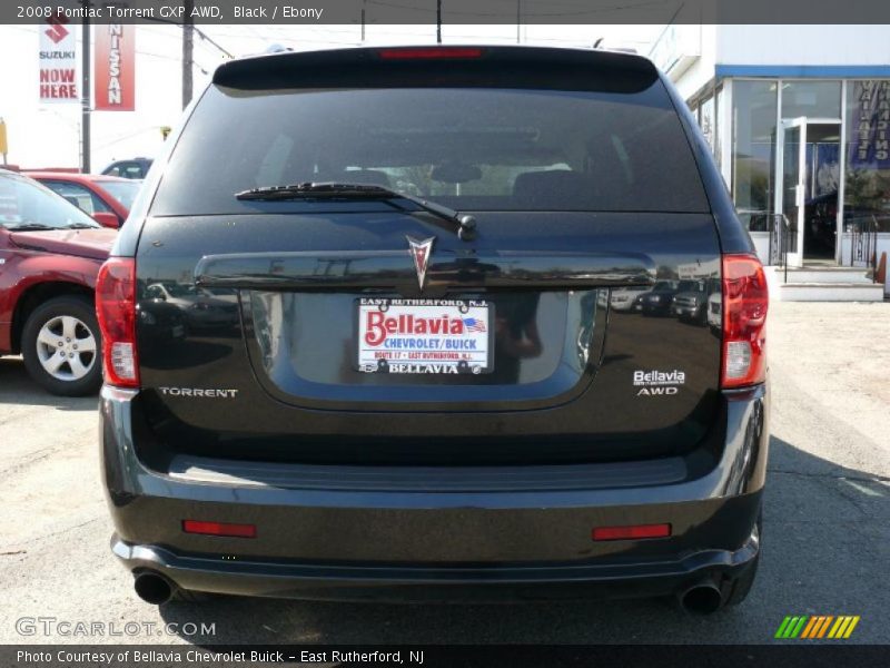 Black / Ebony 2008 Pontiac Torrent GXP AWD