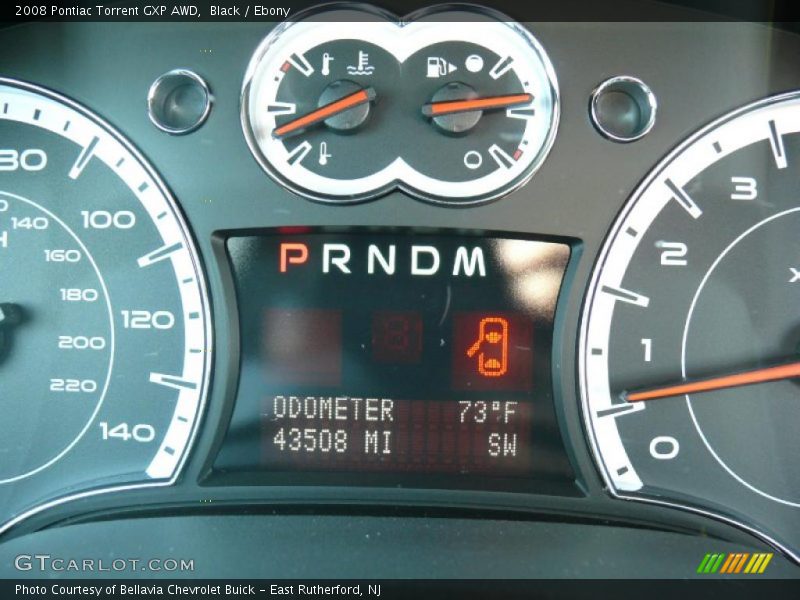 Black / Ebony 2008 Pontiac Torrent GXP AWD