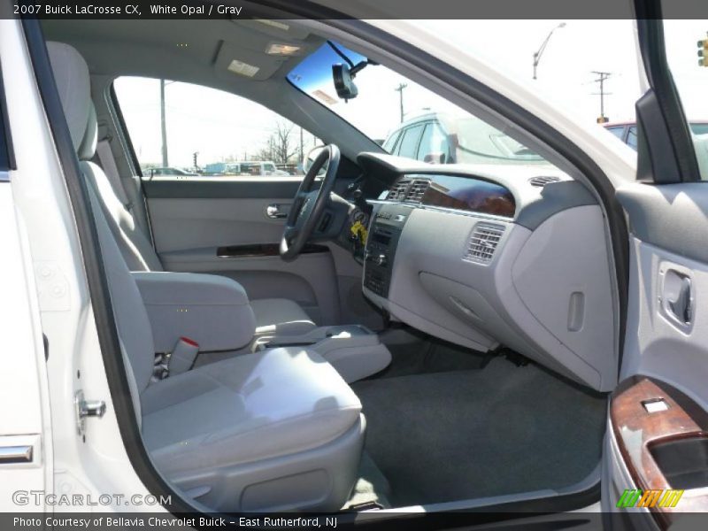 White Opal / Gray 2007 Buick LaCrosse CX