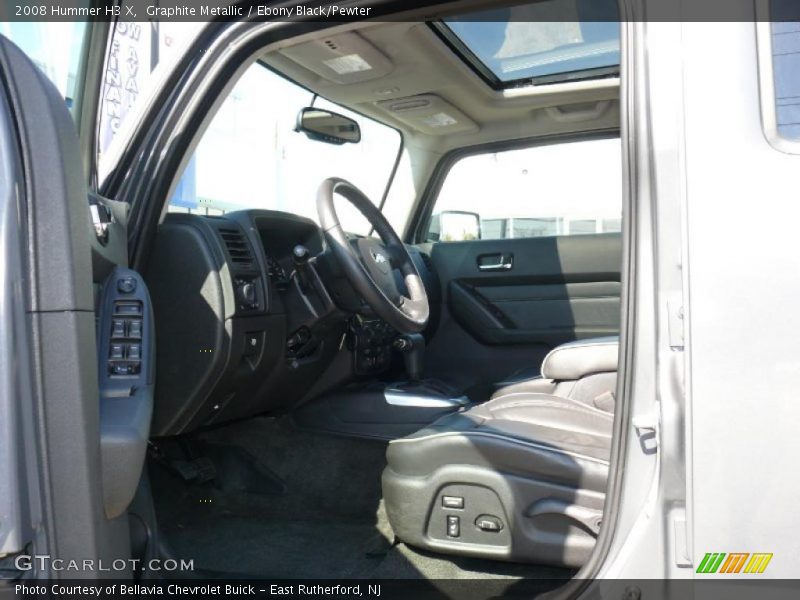 Graphite Metallic / Ebony Black/Pewter 2008 Hummer H3 X
