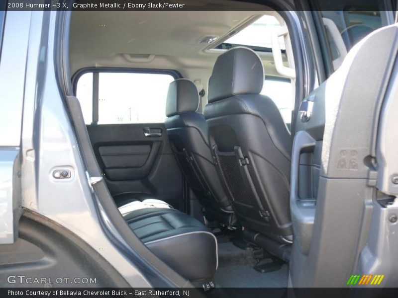 Graphite Metallic / Ebony Black/Pewter 2008 Hummer H3 X