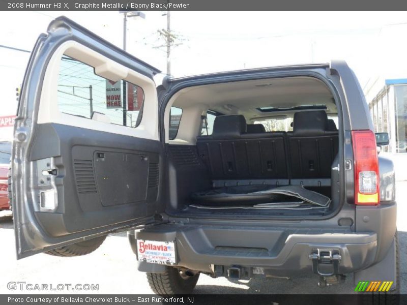 Graphite Metallic / Ebony Black/Pewter 2008 Hummer H3 X