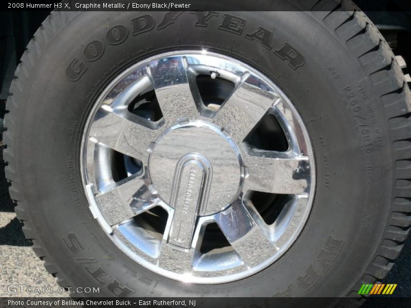 Graphite Metallic / Ebony Black/Pewter 2008 Hummer H3 X