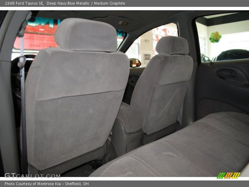Deep Navy Blue Metallic / Medium Graphite 1998 Ford Taurus SE