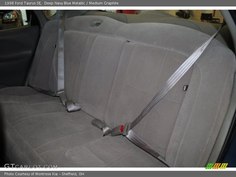 Deep Navy Blue Metallic / Medium Graphite 1998 Ford Taurus SE