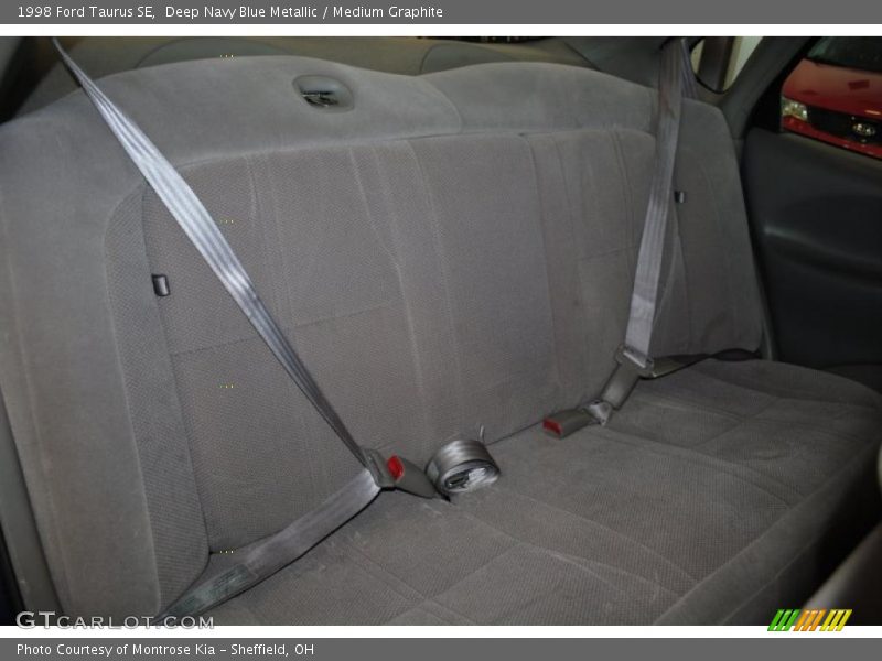 Deep Navy Blue Metallic / Medium Graphite 1998 Ford Taurus SE