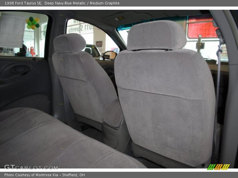 Deep Navy Blue Metallic / Medium Graphite 1998 Ford Taurus SE