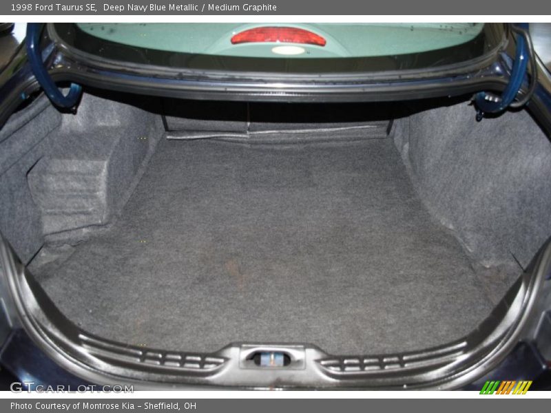 Deep Navy Blue Metallic / Medium Graphite 1998 Ford Taurus SE