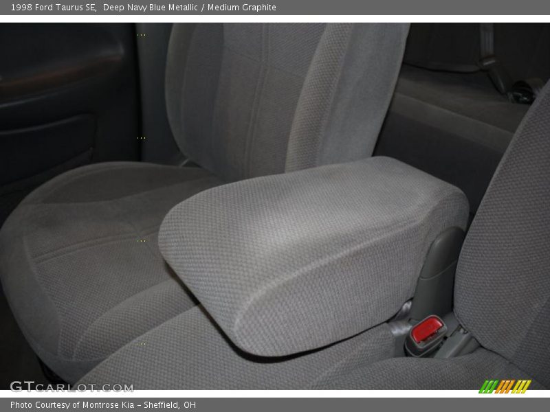Deep Navy Blue Metallic / Medium Graphite 1998 Ford Taurus SE