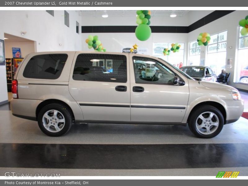 Gold Mist Metallic / Cashmere 2007 Chevrolet Uplander LS