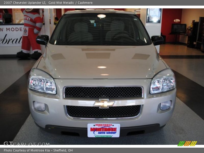 Gold Mist Metallic / Cashmere 2007 Chevrolet Uplander LS