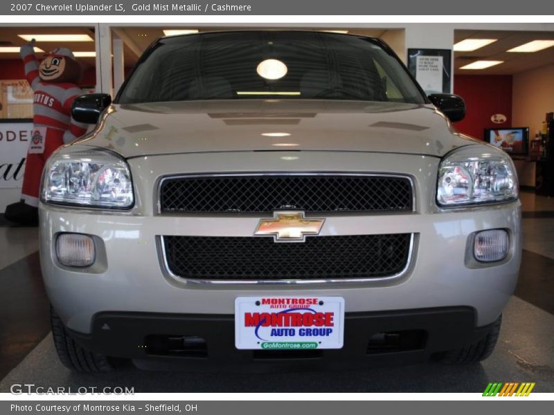 Gold Mist Metallic / Cashmere 2007 Chevrolet Uplander LS