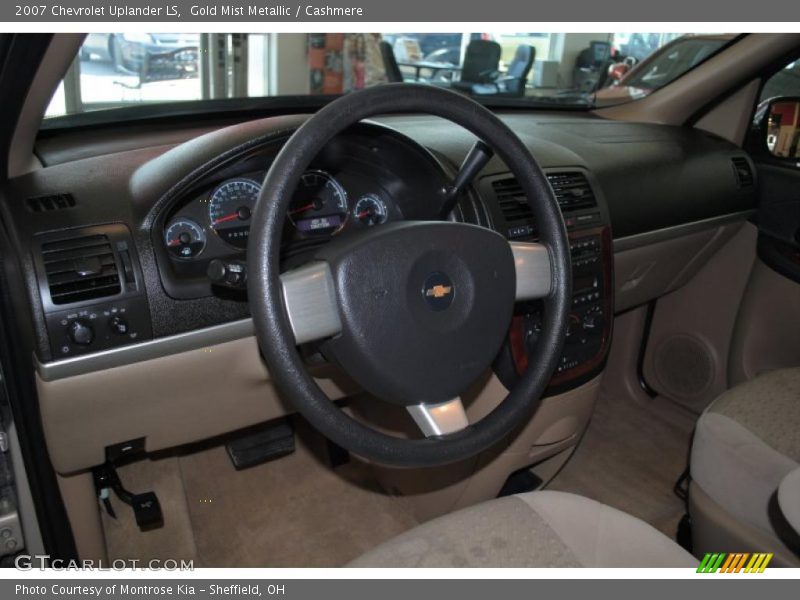 Gold Mist Metallic / Cashmere 2007 Chevrolet Uplander LS