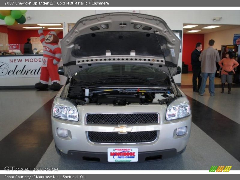 Gold Mist Metallic / Cashmere 2007 Chevrolet Uplander LS
