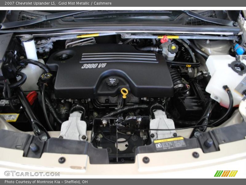 Gold Mist Metallic / Cashmere 2007 Chevrolet Uplander LS