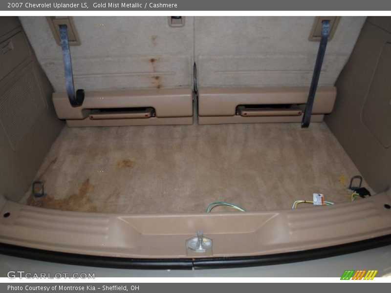 Gold Mist Metallic / Cashmere 2007 Chevrolet Uplander LS