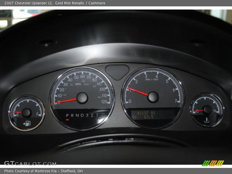 Gold Mist Metallic / Cashmere 2007 Chevrolet Uplander LS