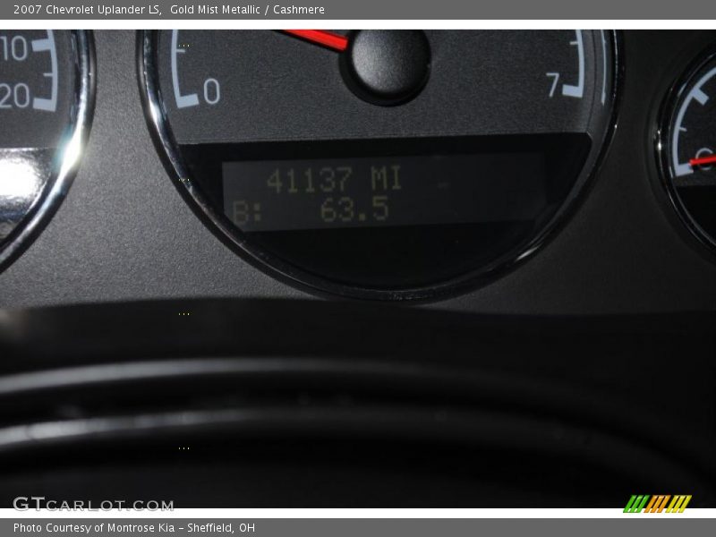 Gold Mist Metallic / Cashmere 2007 Chevrolet Uplander LS