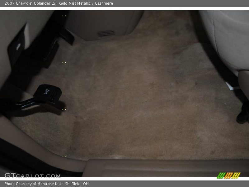 Gold Mist Metallic / Cashmere 2007 Chevrolet Uplander LS