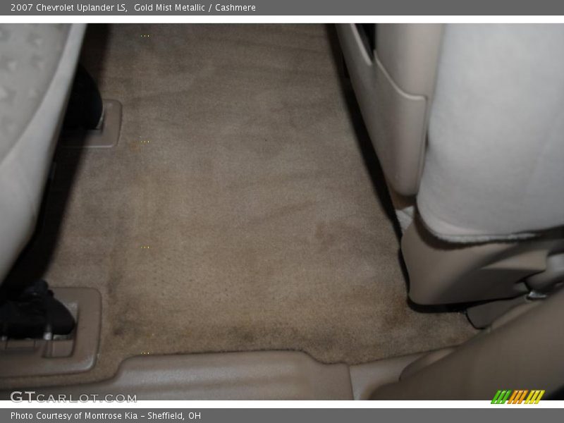 Gold Mist Metallic / Cashmere 2007 Chevrolet Uplander LS