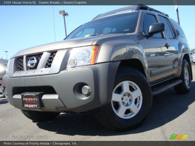Granite Metallic / Desert/Graphite 2005 Nissan Xterra SE