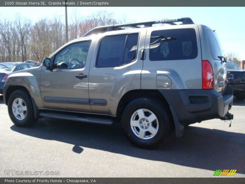 Granite Metallic / Desert/Graphite 2005 Nissan Xterra SE