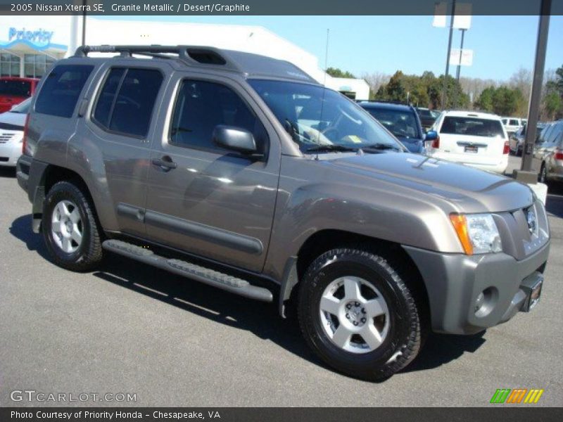 Granite Metallic / Desert/Graphite 2005 Nissan Xterra SE