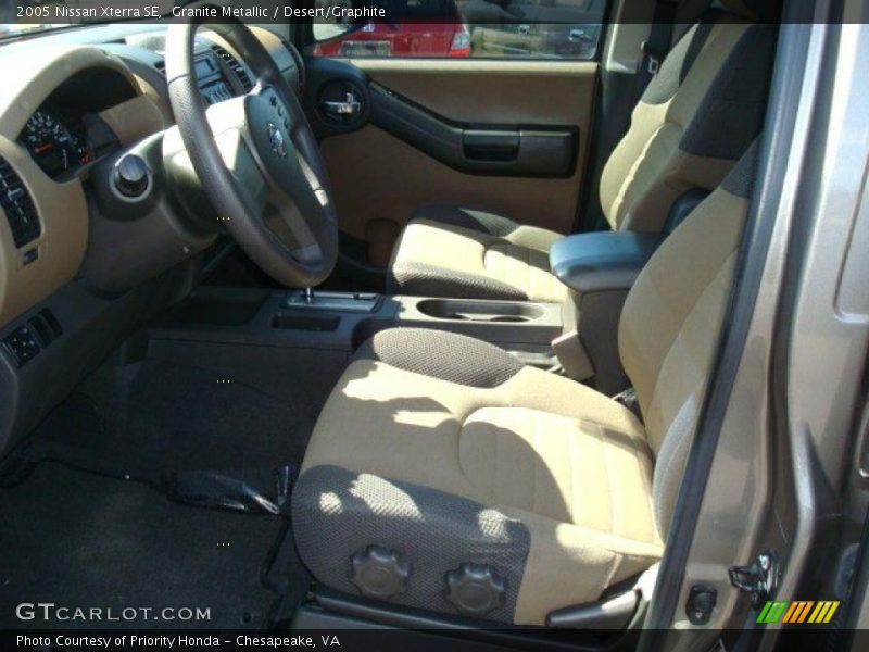 Granite Metallic / Desert/Graphite 2005 Nissan Xterra SE