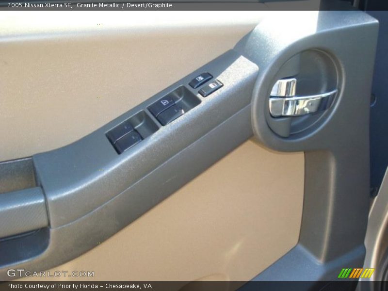 Granite Metallic / Desert/Graphite 2005 Nissan Xterra SE