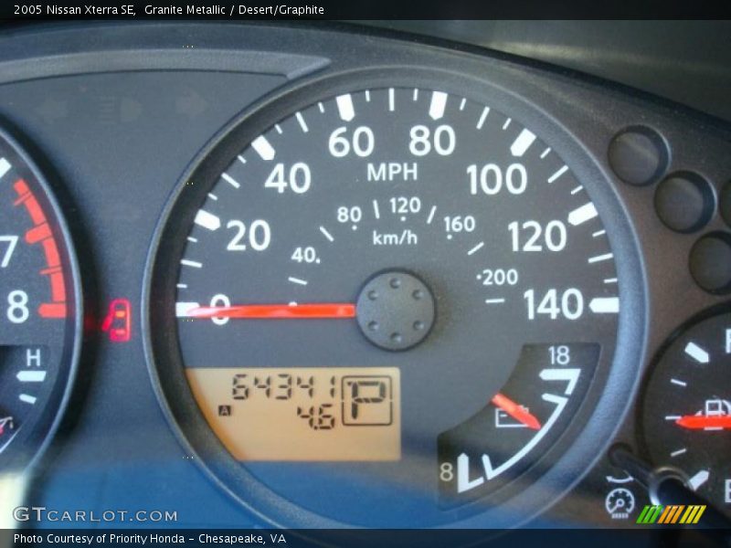 Granite Metallic / Desert/Graphite 2005 Nissan Xterra SE