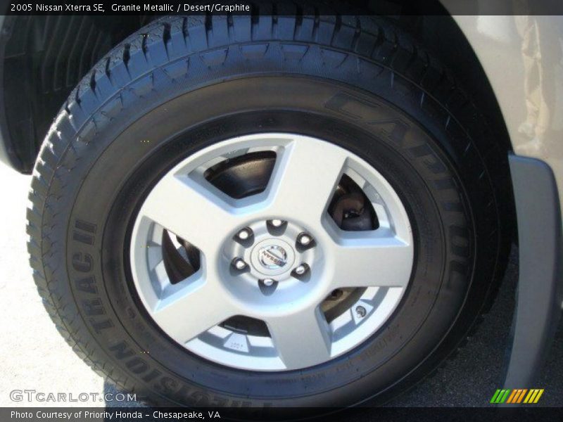 Granite Metallic / Desert/Graphite 2005 Nissan Xterra SE