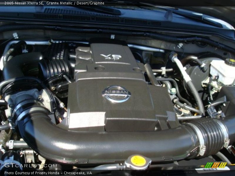 Granite Metallic / Desert/Graphite 2005 Nissan Xterra SE