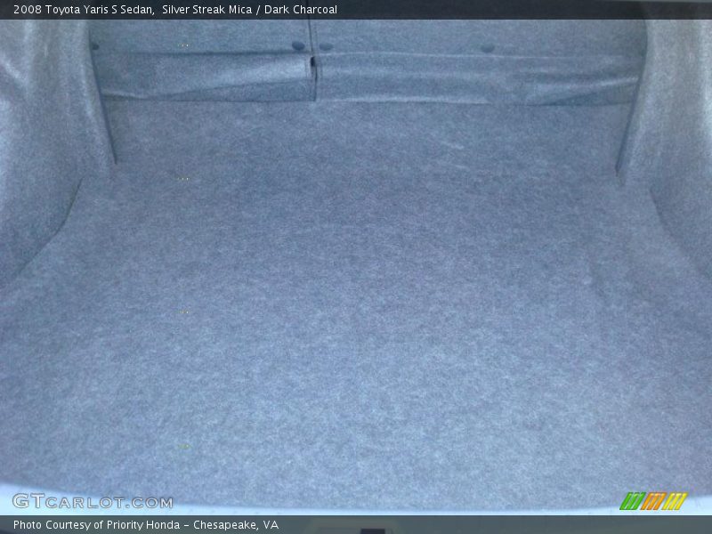 Silver Streak Mica / Dark Charcoal 2008 Toyota Yaris S Sedan
